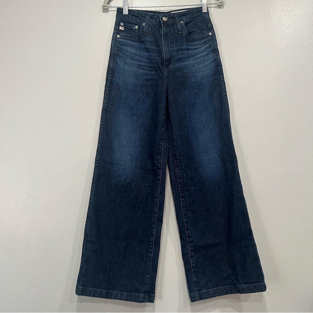 Ag‎ Adriano Goldschmied The Yvette wide leg ankle pants size 26R - Picture 6 of 12